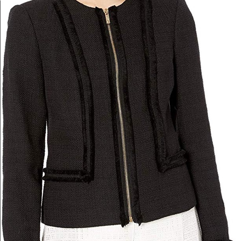 Karl Lagerfeld Paris Tweed Jacket
